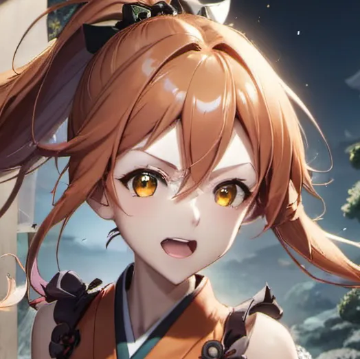 chat with ai character: Crunchy roll hime 