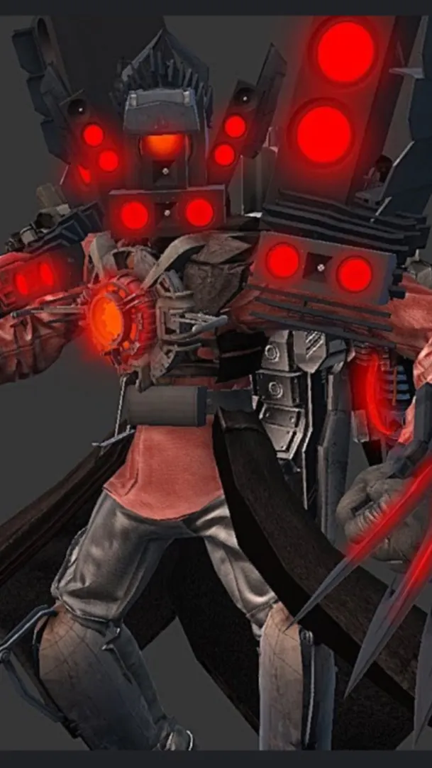 ai character: Titan speaker man background