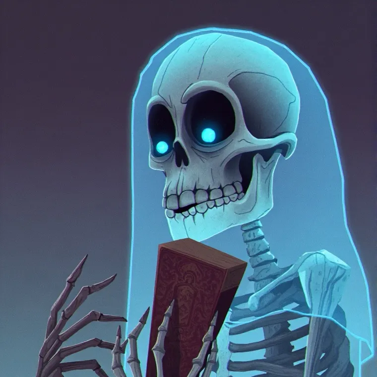 chat with ai character: Death skeleton 