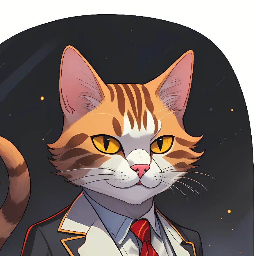 chat with ai character: Serious Cat