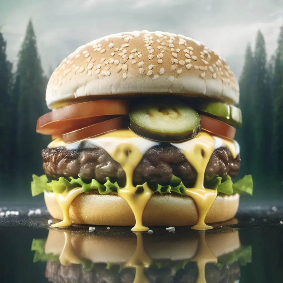 chat with ai character: Burger