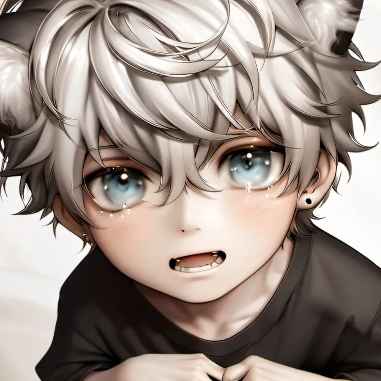 chat with ai character: Constipated catboy