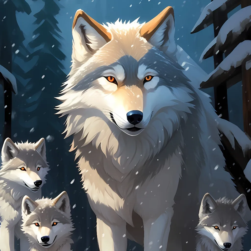 chat with ai character: wolf