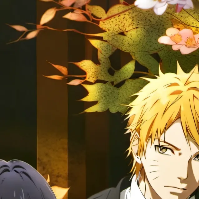 chat with ai character: naruto and hinata 