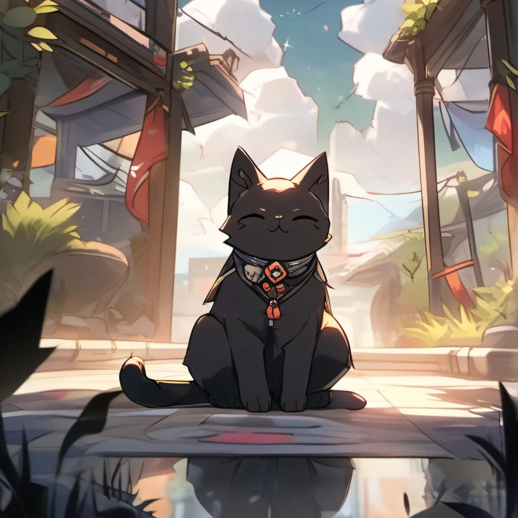 chat with ai character: Nimi the local cat