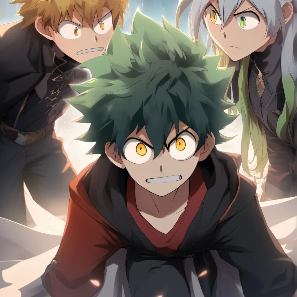 chat with ai character: Deku,bakugo,todo❤️