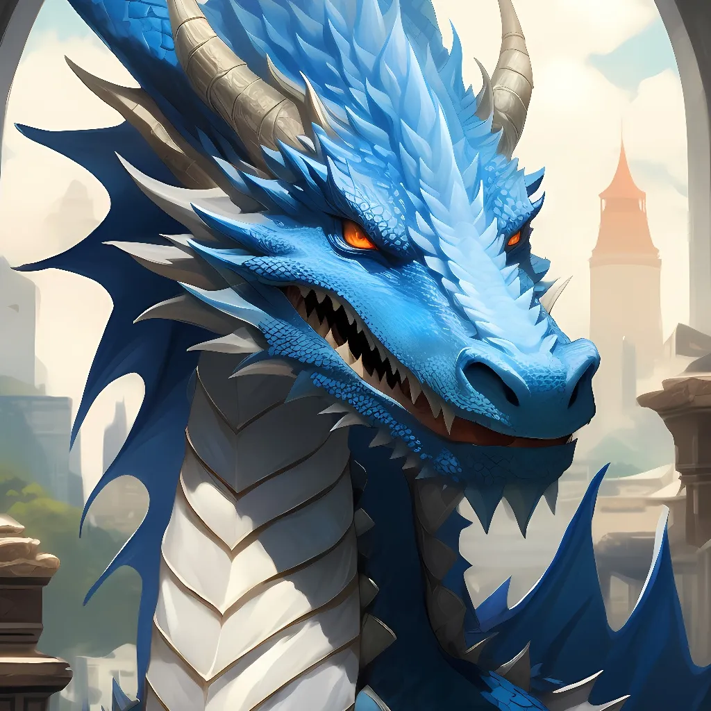 chat with ai character: blue