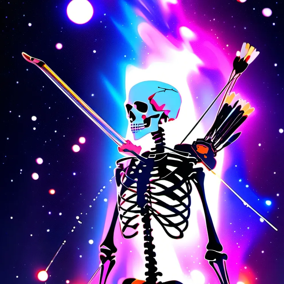 chat with ai character: skeleton