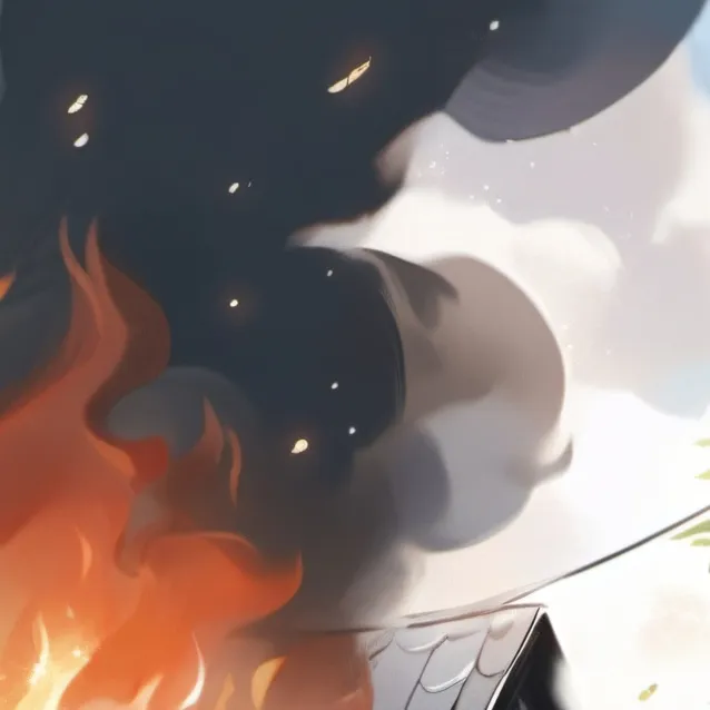 chat with ai character: cafe on fire 