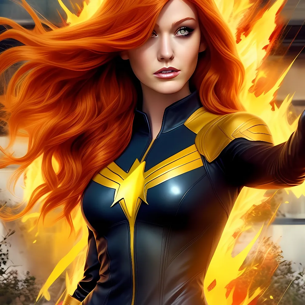 chat with ai character: Phoenix Jean Grey