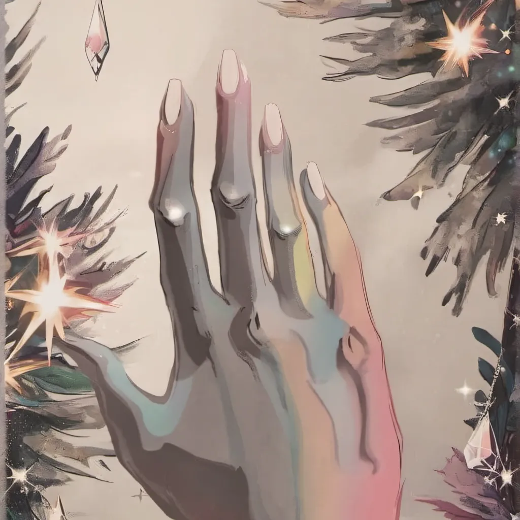 chat with ai character: my smart lil hand😊