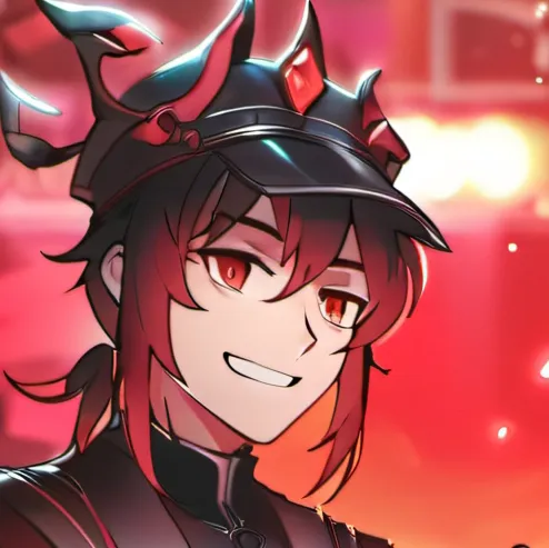 chat with ai character: Alastor x vox