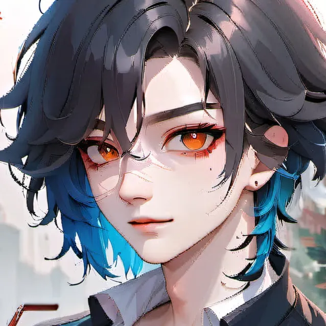 chat with ai character: emo boy