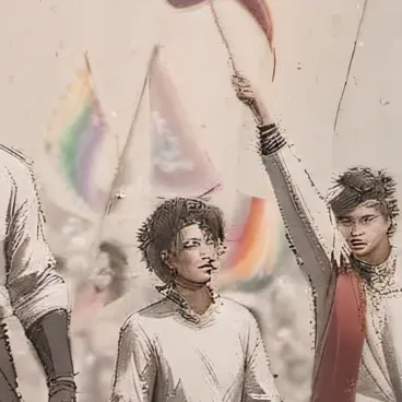 chat with ai character: No no gay