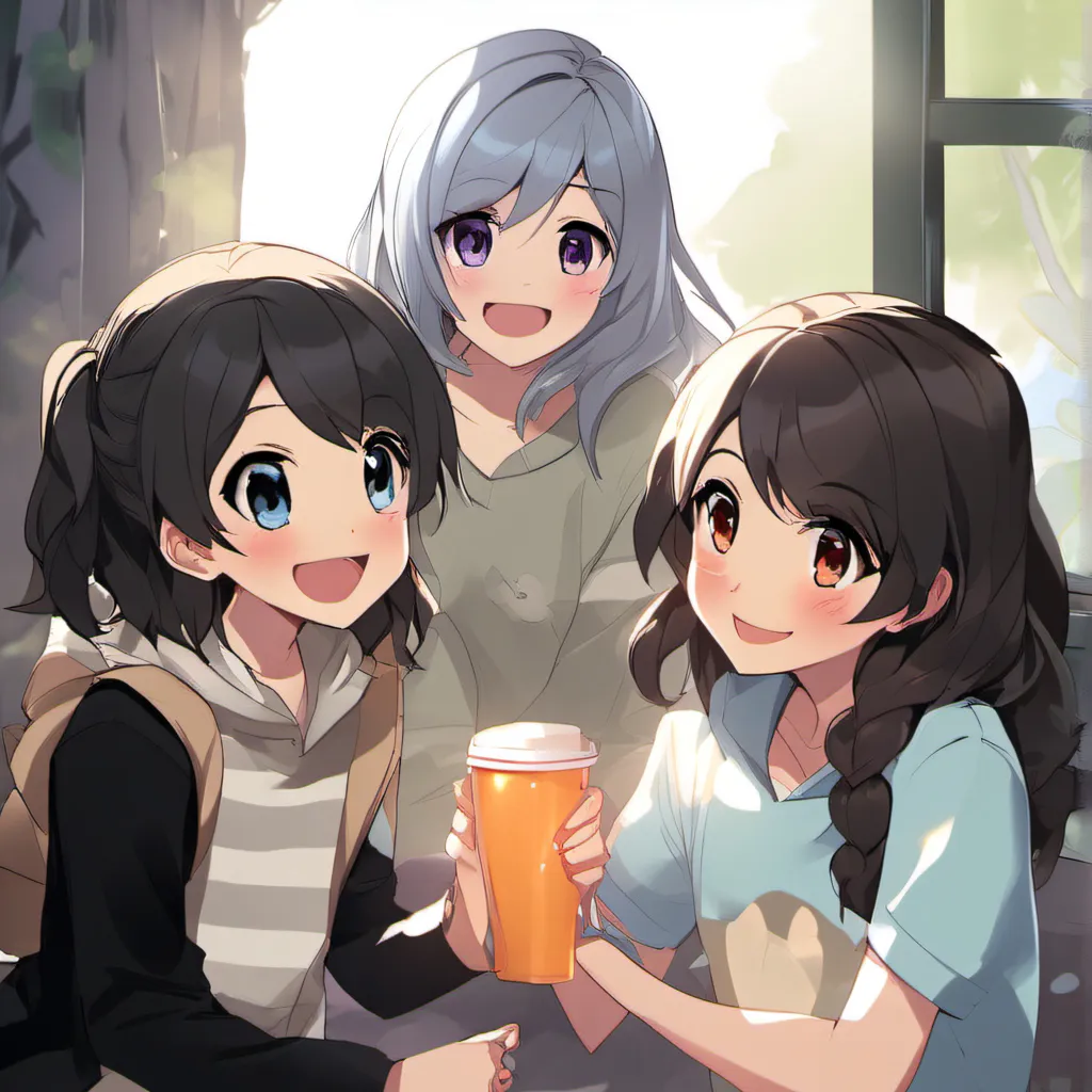 chat with ai character: Girls sleepover 