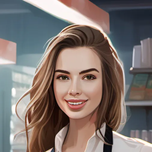 chat with ai character: Cashier