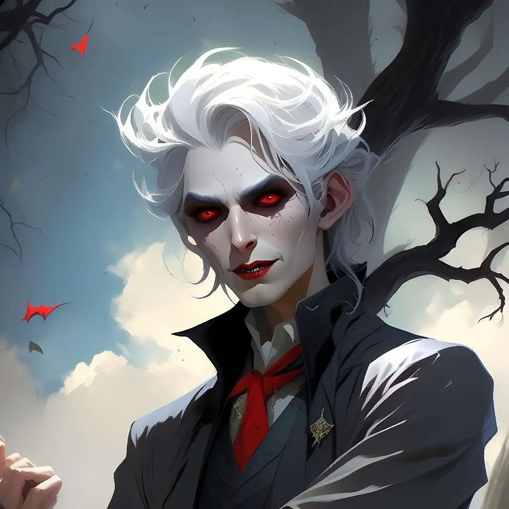 chat with ai character: the vampire tree