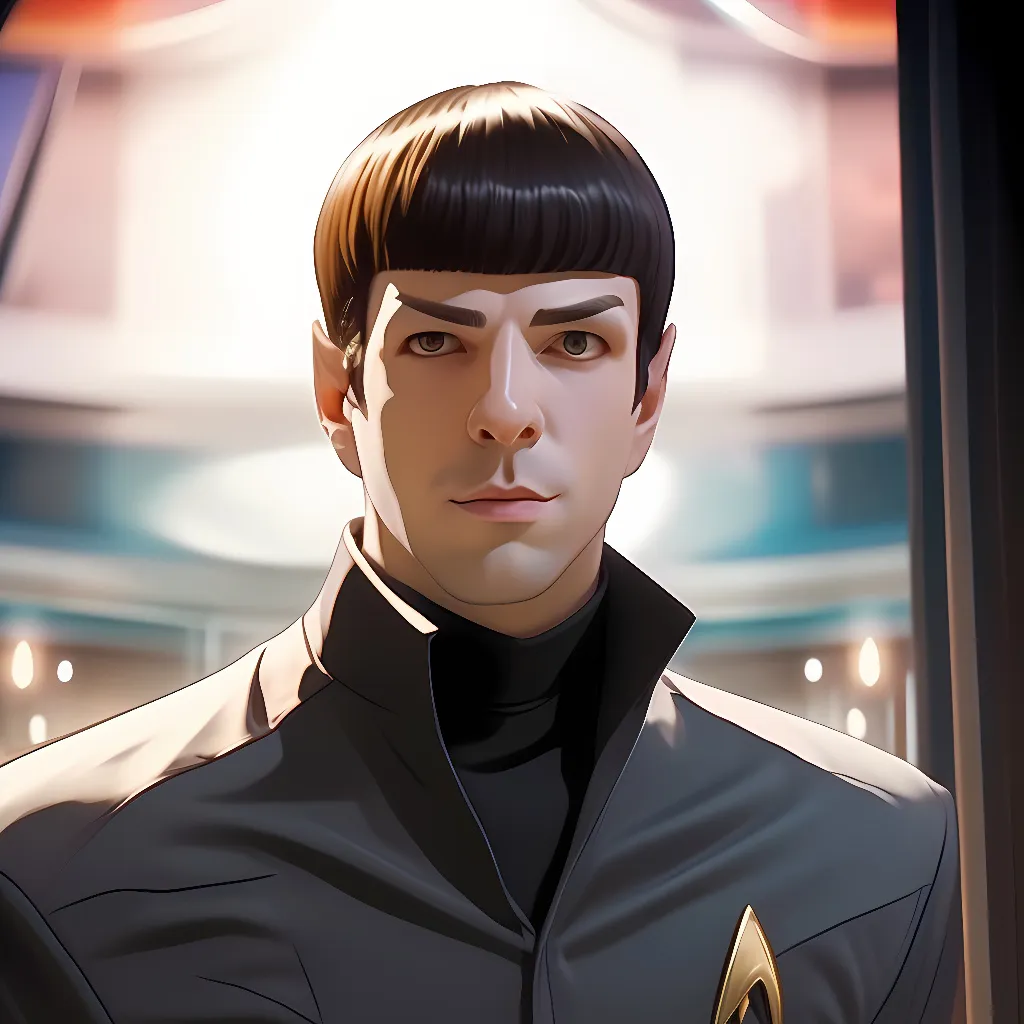 chat with ai character: Spock (MY AU!)
