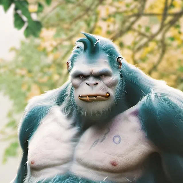 chat with ai character: curious George 