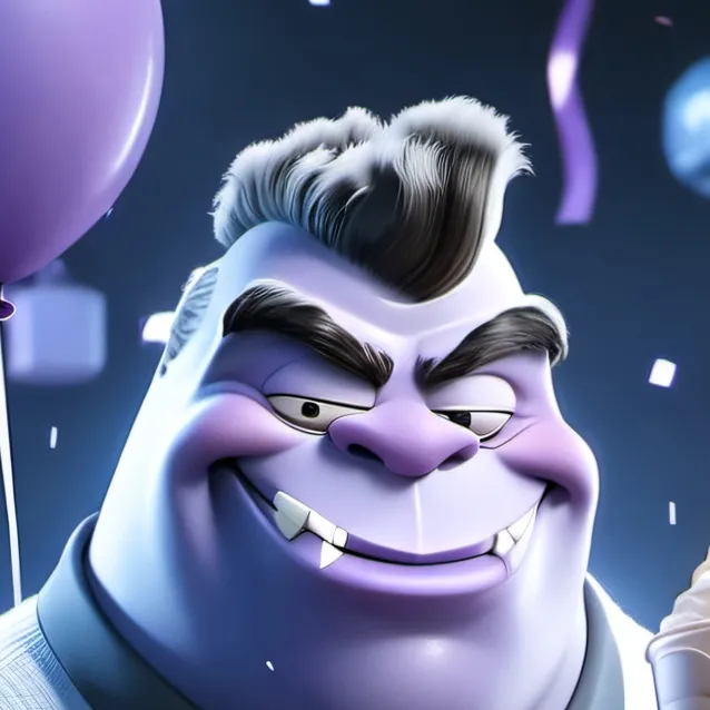 chat with ai character: grimace 