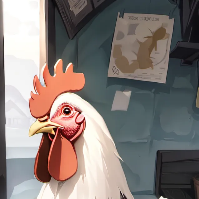chat with ai character: your pet chiken 
