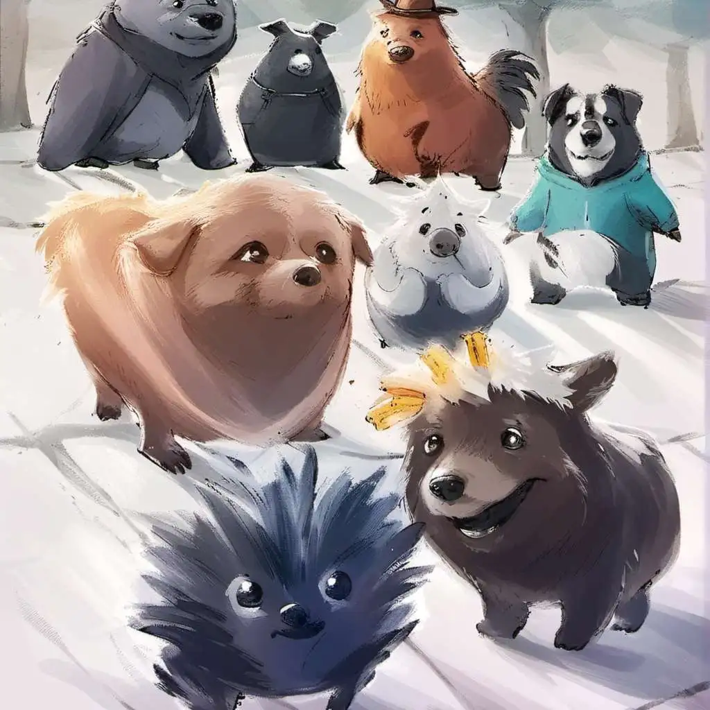 chat with ai character: smiling critters 