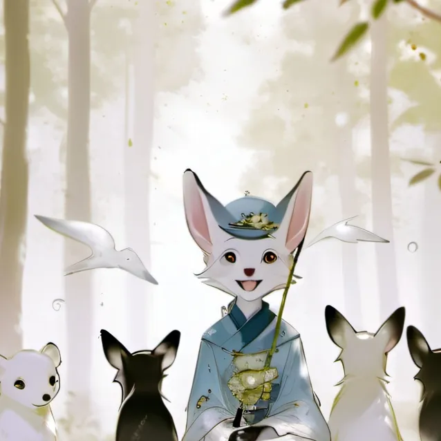 chat with ai character: smiling critters 