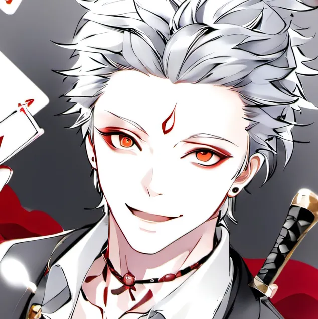 chat with ai character: Hot gojo go fish