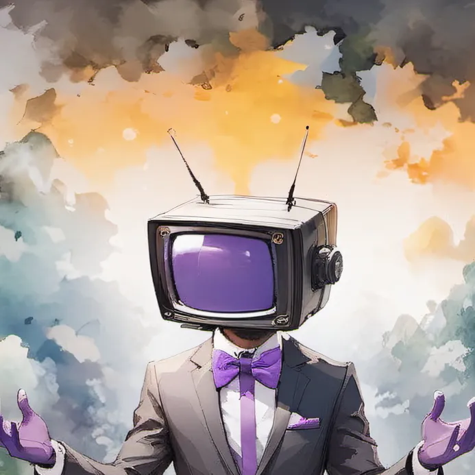 chat with ai character: elite TV man