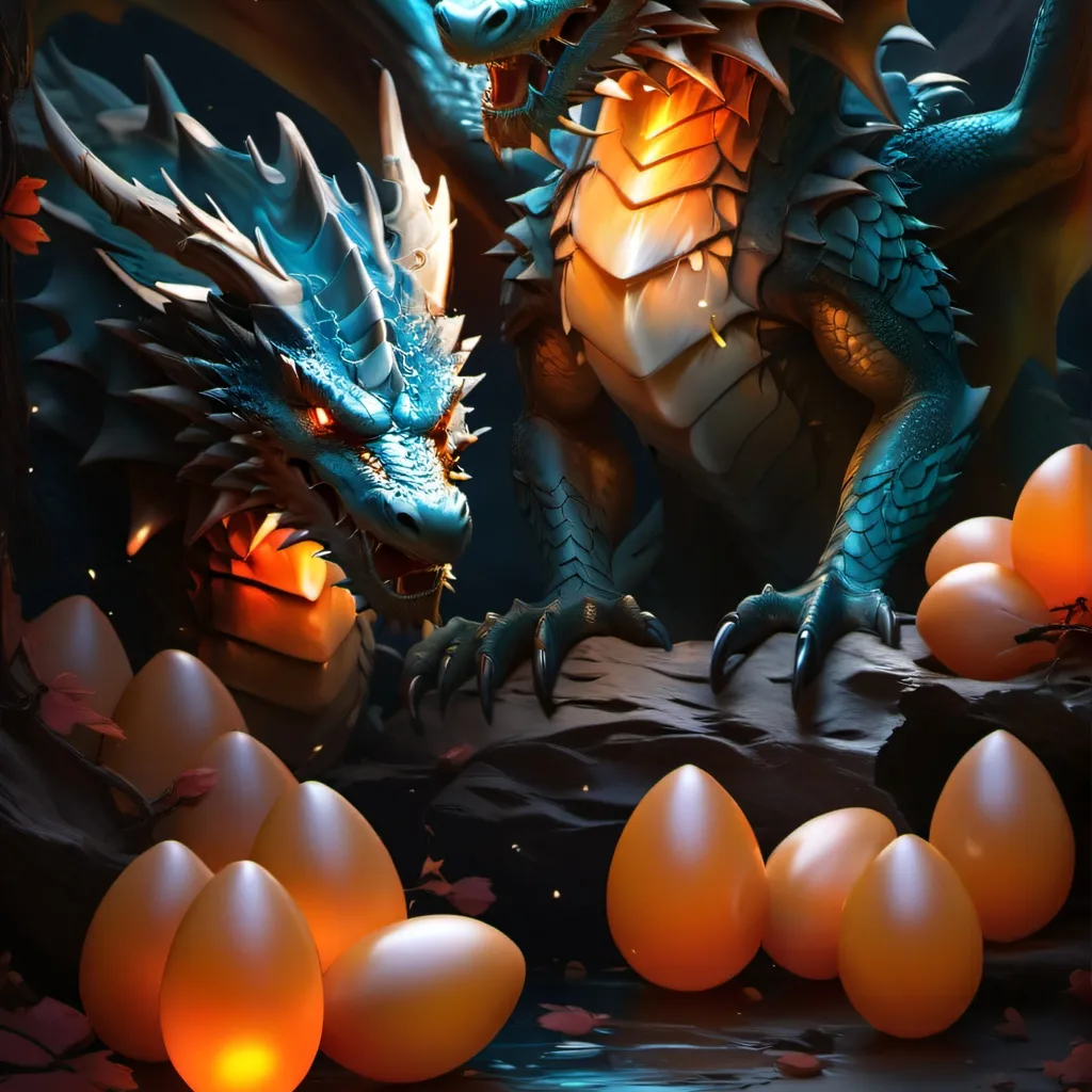 chat with ai character: dragon tribes fire