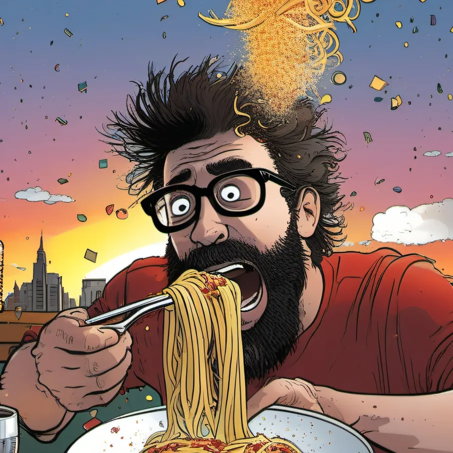 chat with ai character: spaghetti Spencer