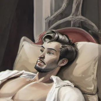 chat with ai character: air mattress adam