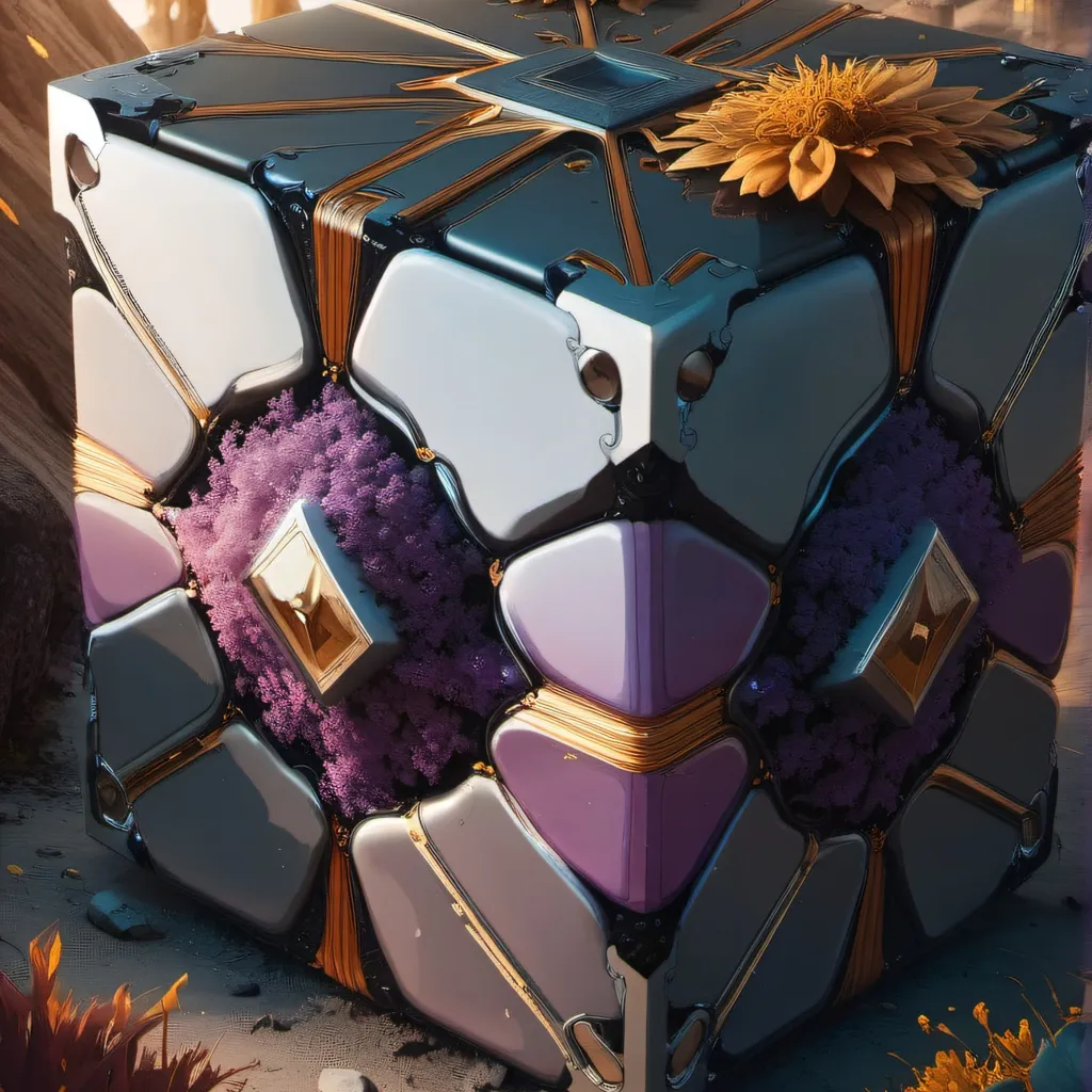 chat with ai character: the cube of power!