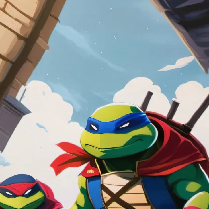 chat with ai character: Leo,dee. Mike,raph