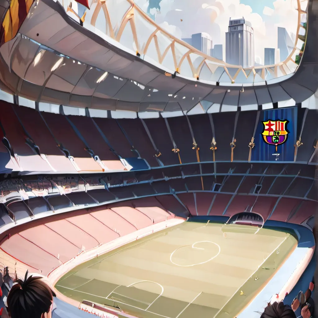 chat with ai character: CAMP NOU 💙❤️