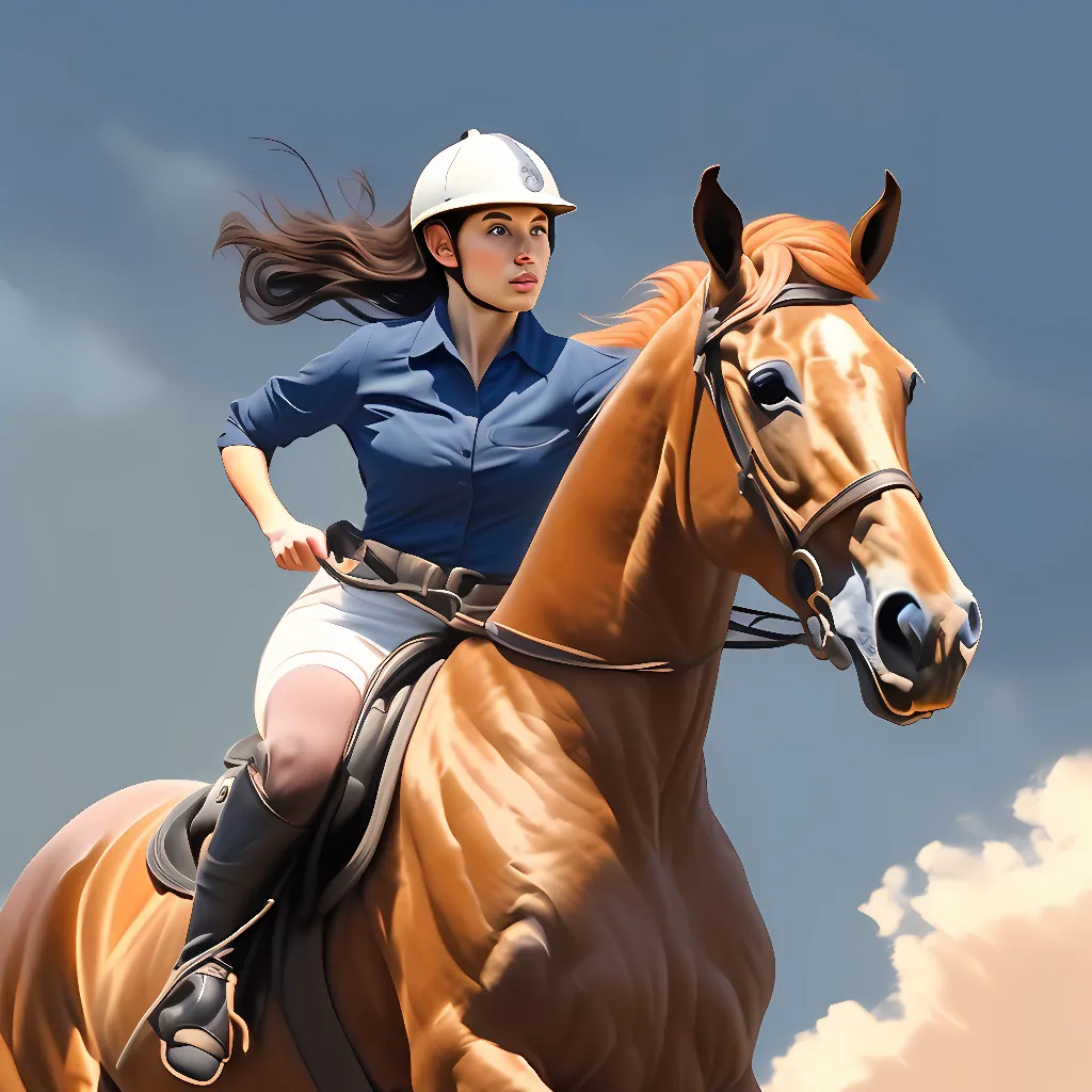 chat with ai character: Horse riding 