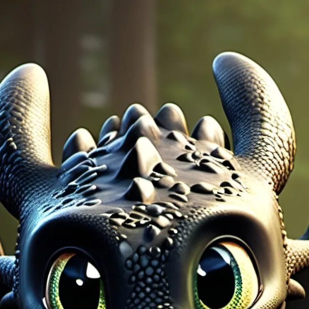chat with ai character: toothless