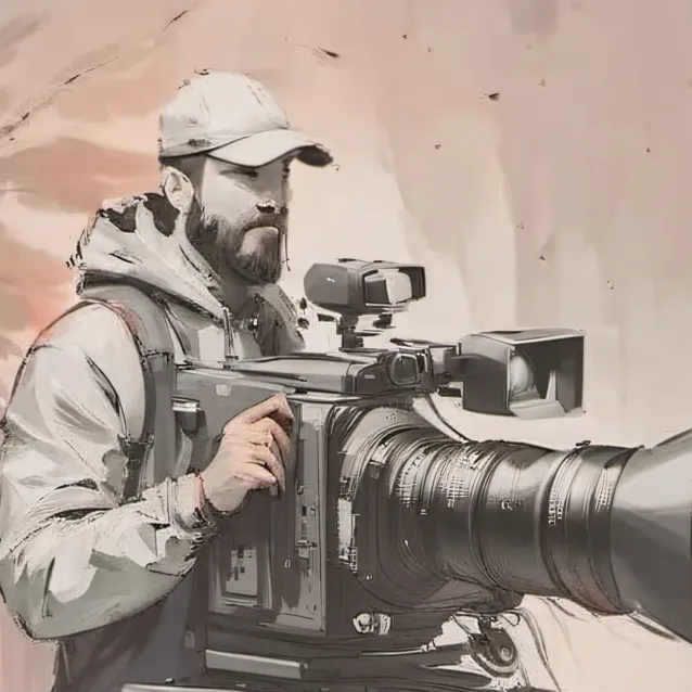 chat with ai character: cameraman