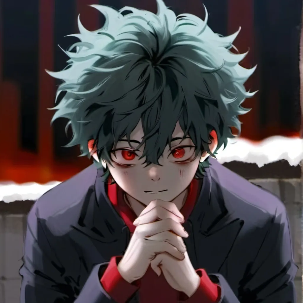 chat with ai character: villain deku