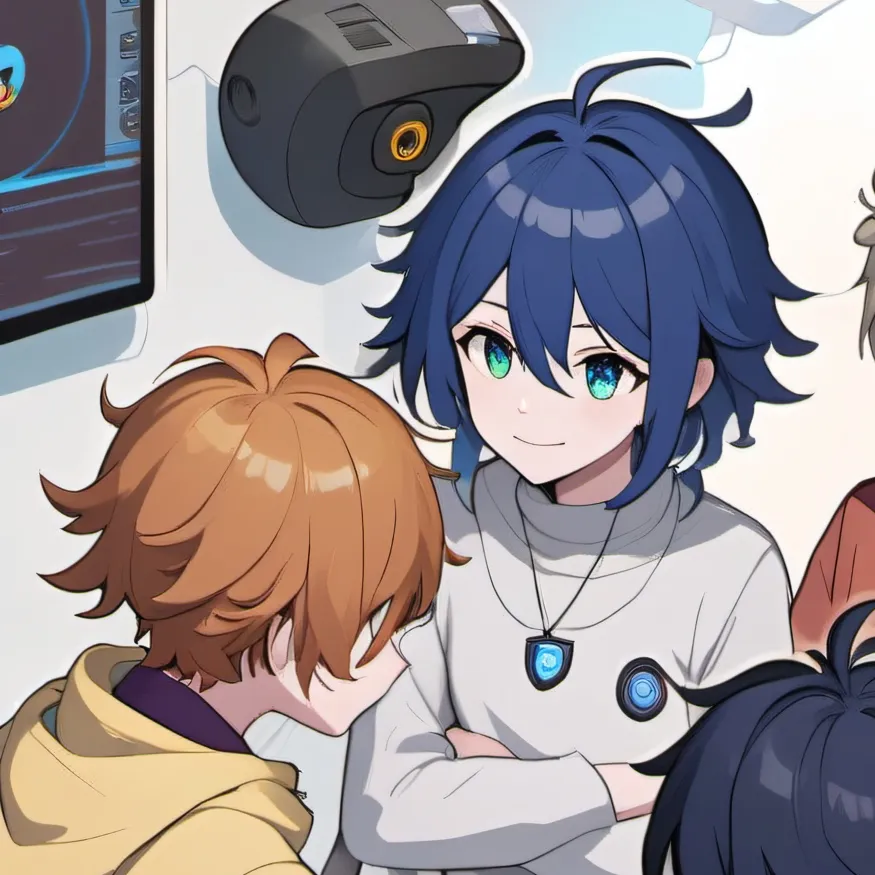 chat with ai character: Bacon and Blue