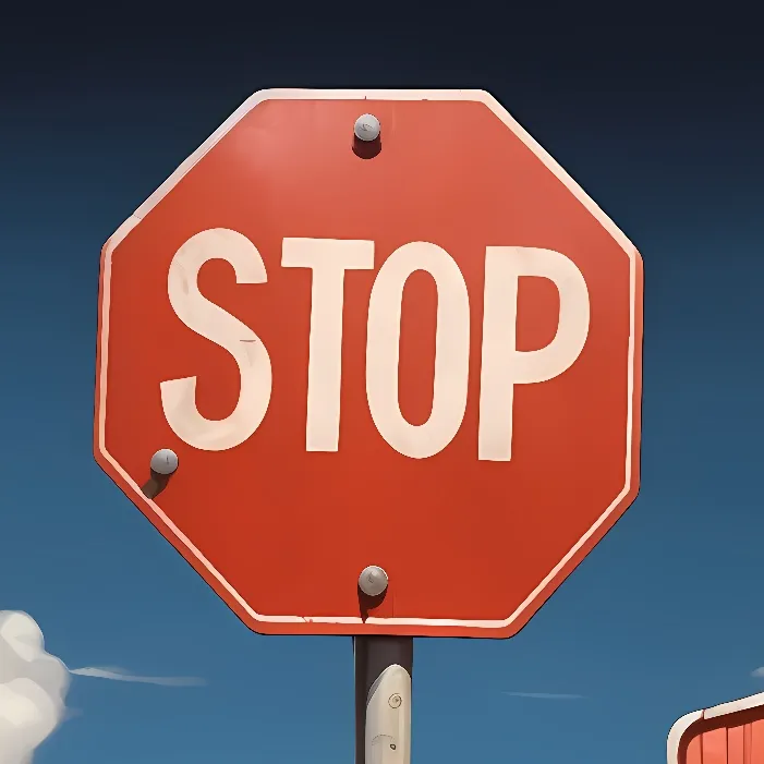chat with ai character: A Stop Sign