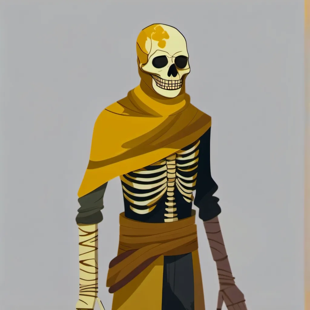 chat with ai character: Skeleton