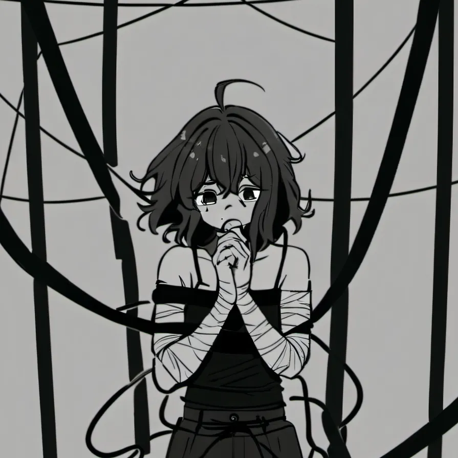 chat with ai character: Puppet girl