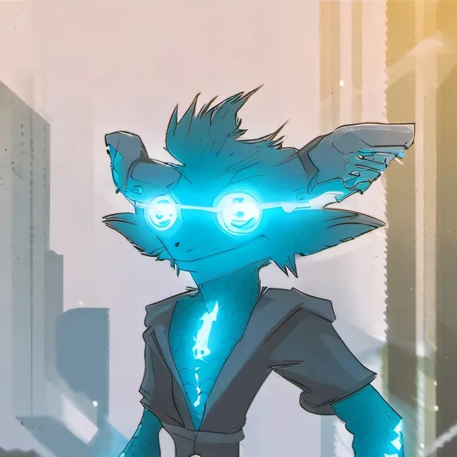 chat with ai character: Electric crawler