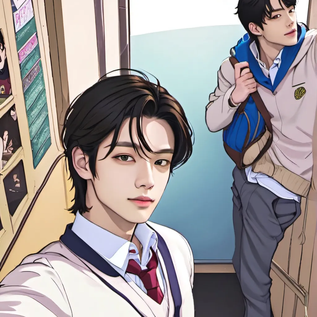 chat with ai character: •Jun-(준)