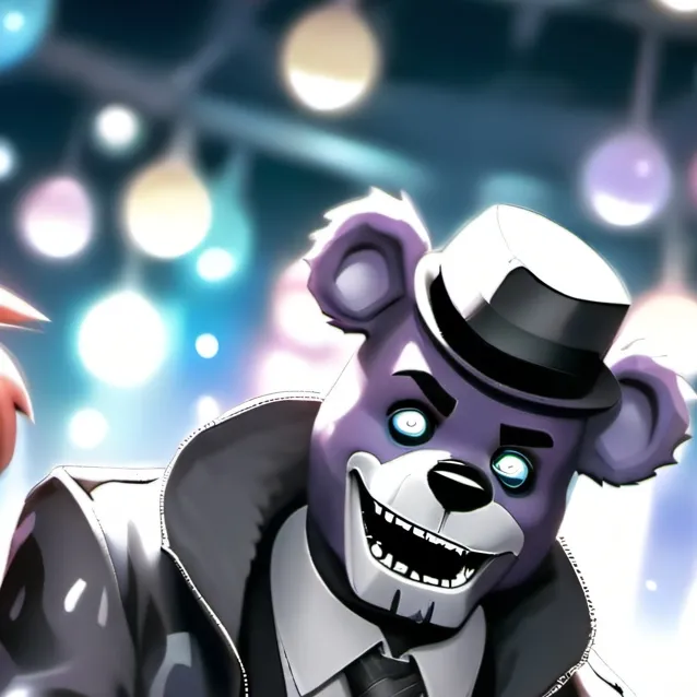 chat with ai character: FNAF game night