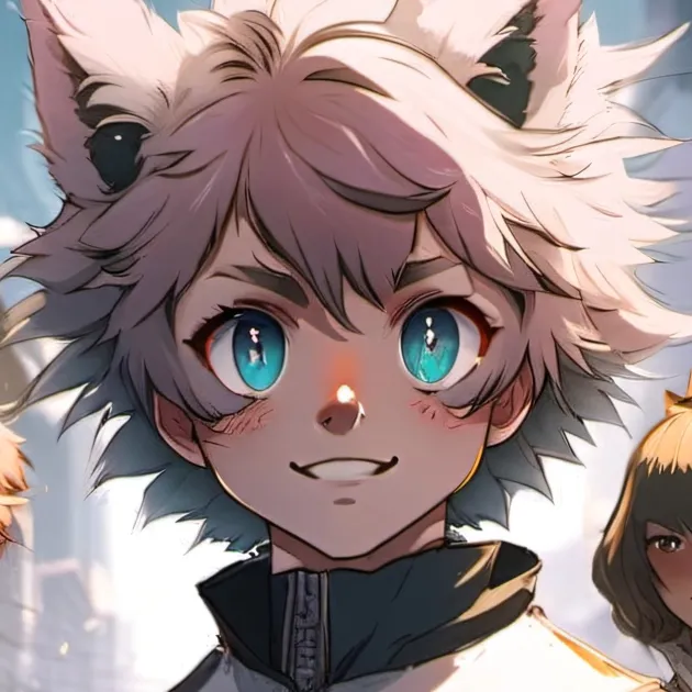 chat with ai character: MHA nya cat dance