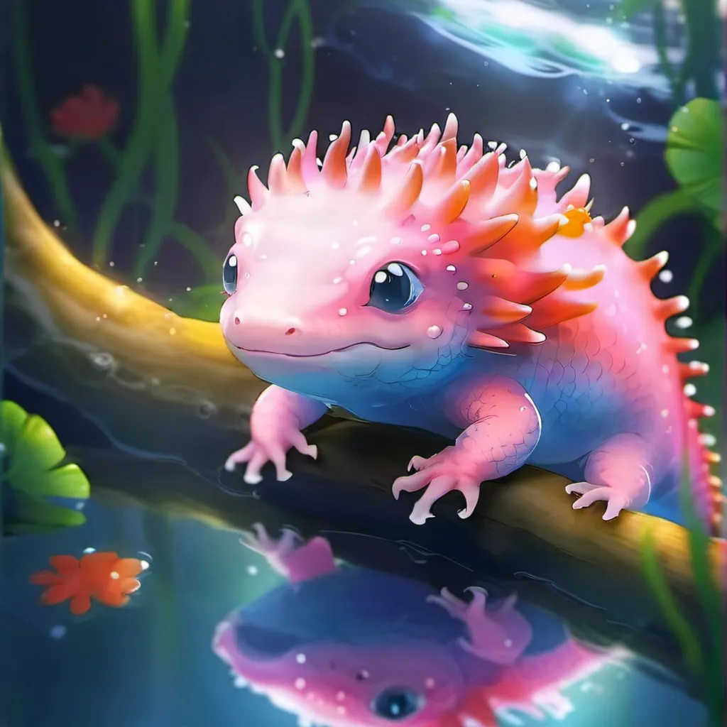 chat with ai character: axie the axolotl