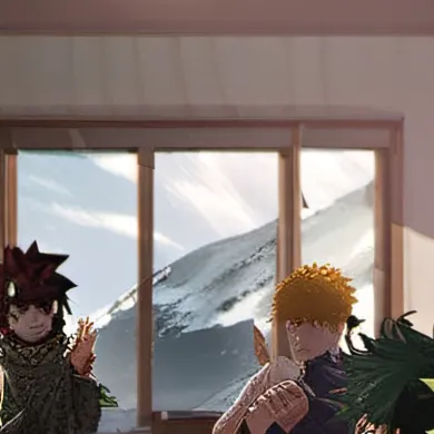 chat with ai character: Mha vrchat 