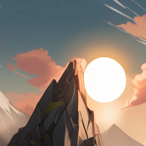 chat with ai character: Peaceful mountain!